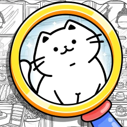 고양이 찾기 & 숨바꼭질: 숨겨진 물건 게임 아이콘